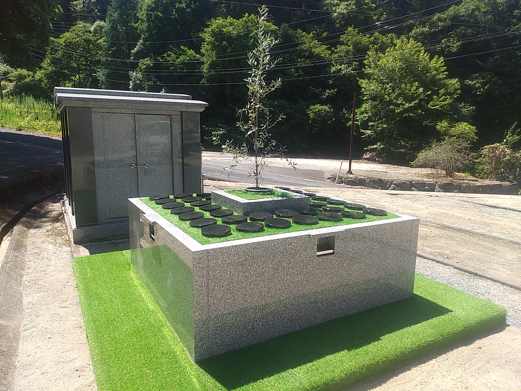 お盆に欽明寺の樹木葬墓へ納骨